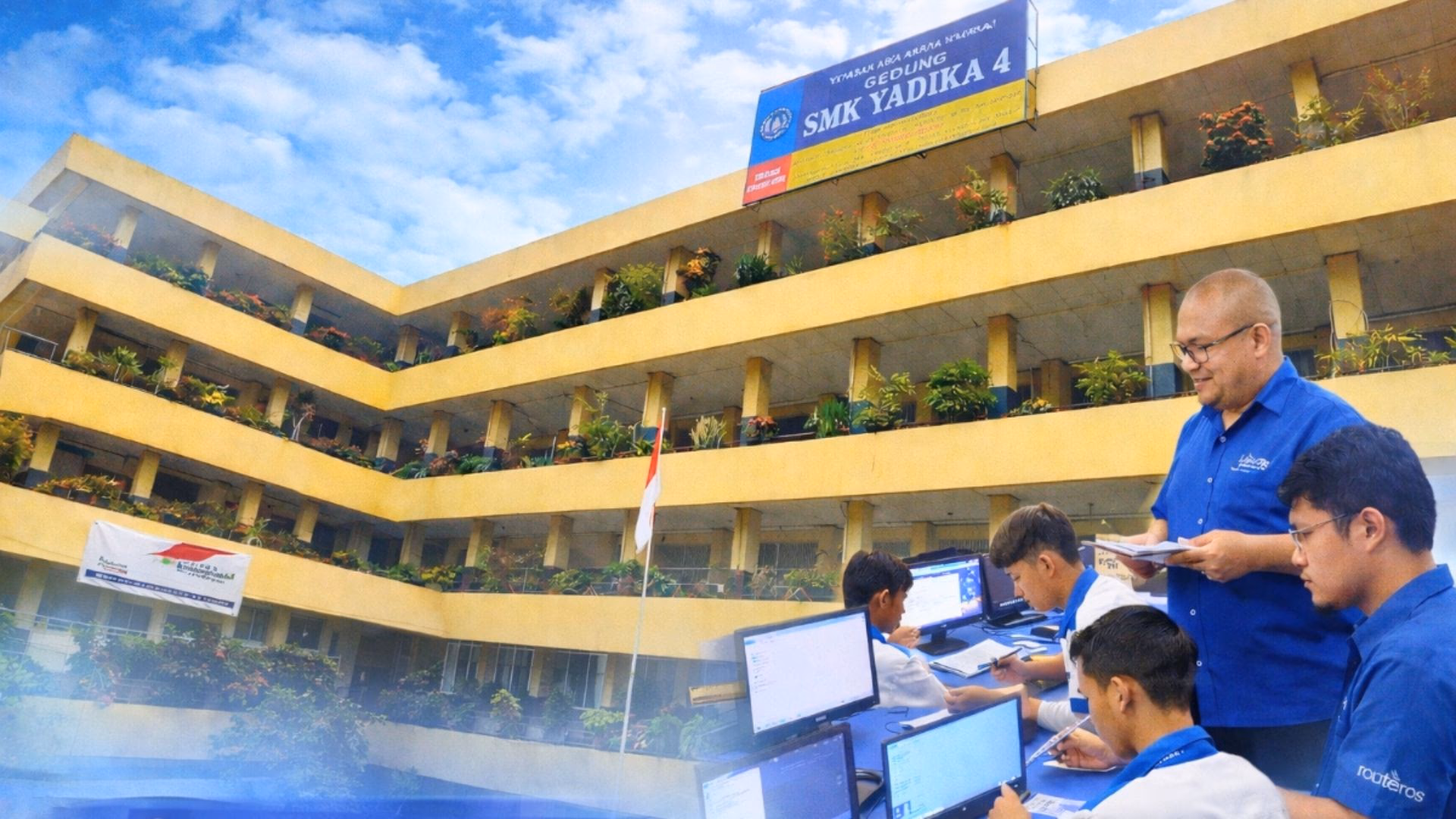 UKK SMK Yadika 4 Bersama Golan Digital