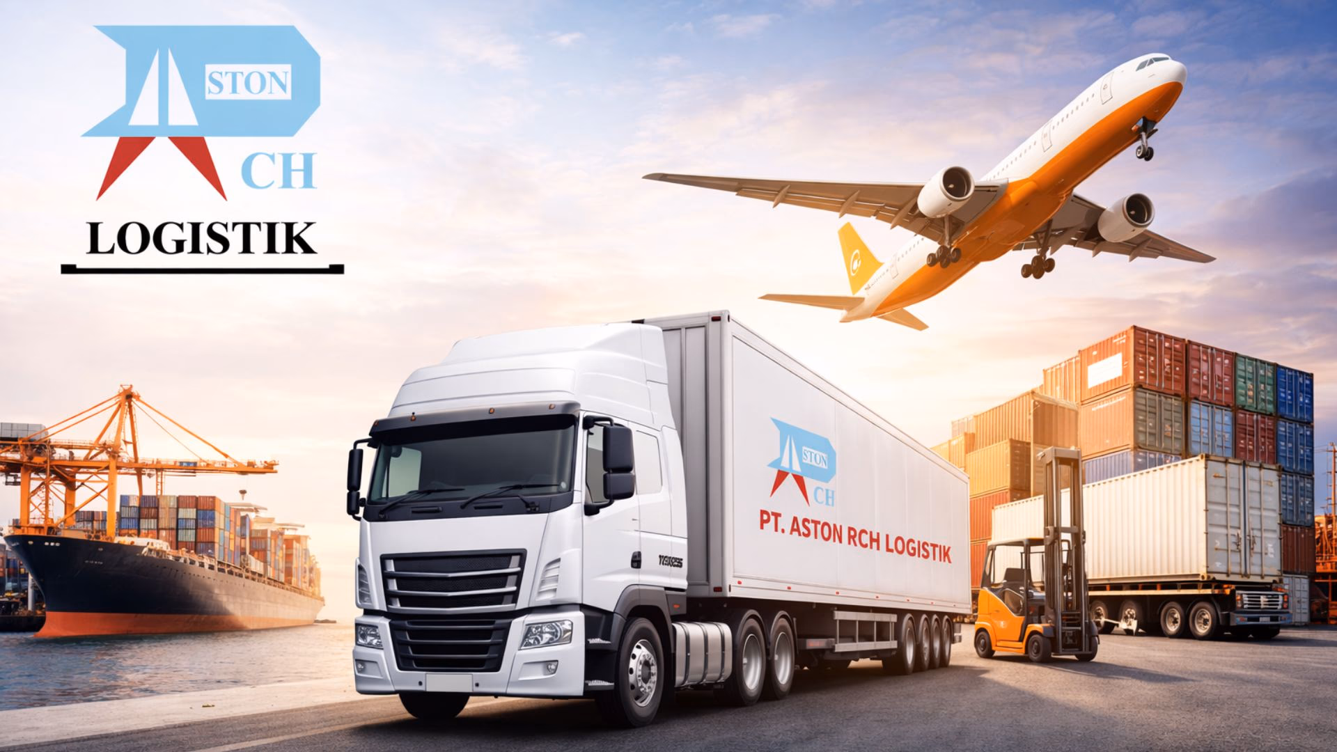 Digital Branding Aston RCH Logistik Melalui Website